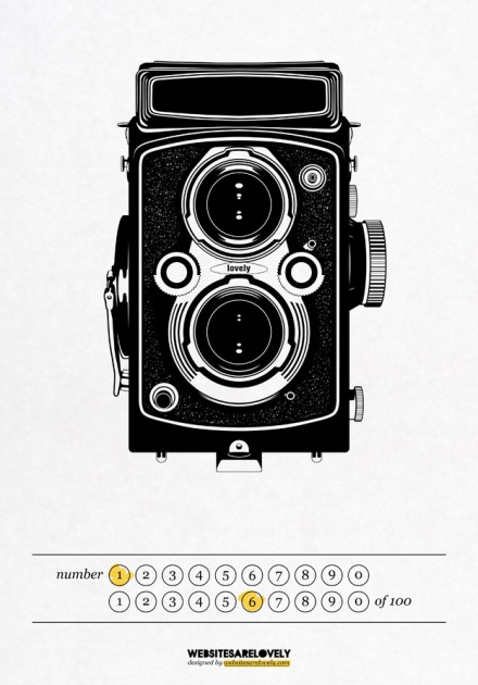 Limited Edition Letterpress Camera Print Competition 